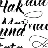 Poster - Poster ohne Rahmen - Hakuna Mama Maxim - 60x60 cm Produktbild-Vorschau 8