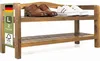 CASARIA® Schuhregal mit 2 Ebenen 75x26x42cm Produktbild-Vorschau 1