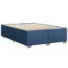 Boxspringbett mit Matratze Blau 140x200 cm Stoff Produktbild-Vorschau 8
