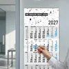 4 Monatskalender 2027 Wandkalender Design Splatter mit Produktbild-Vorschau 7