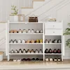 Szafka na buty z 3 drzwiami i 2 szufladami, komoda na buty Podgląd zdjęcia produktu 6