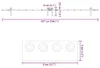 vidaXL Kit de ferrures pour portes coulissantes 427 cm Voir les images du produit 8