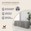 CASARIA® Panca Contenitore Pieghevole 115x40x40cm con Anteprima dell’immagine prodotto 3