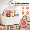SucceBuy drevená truhlica na hračky pre deti, úložný box na Náhľad obrázku produktu 2