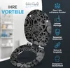 SANILO® WC-Sitz mit Absenkautomatik Gears, Toilettendeckel Produktbild-Vorschau 2