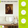 ARTland Leinwandbild Mönch bei der Weinprobe. Größe: 30x40 Produktbild-Vorschau 2