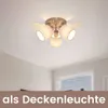 ZMH lampa sufitowa 3 płomienna czarna, reflektor sufitowy Podgląd zdjęcia produktu 5