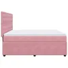 Boxspringbett mit Matratze Rosa 180x200 cm Samt Produktbild-Vorschau 7