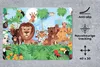 MuchoWow® Mauspad Mousepad Tropisch - Tiere - Natur - Junge Produktbild-Vorschau 2