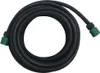 vidaXL Tropfschlauch Schwarz 0,6" 10 m Gummi Produktbild-Vorschau 2