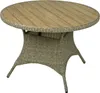 Tisch BASTIA, rund, Teak-Look Produktbild-Vorschau 1