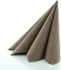 Sovie HORECA Serviette in Braun aus Linclass® Airlaid 40 x Produktbild-Vorschau 3