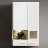 Fernsehwand weiß modern FARO-36 mit Absetzunge in Eiche Produktbild-Vorschau 7