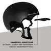 HUDORA Skaterhelm met Kled en Led Zwart, Maat S (53-55cm) Produktbild-Vorschau 9