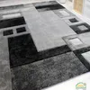 Teppich Modern Heatset, Kariert und Meliert in Grau, sehr Produktbild-Vorschau 2