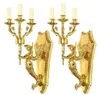 casa padrino barock wandkerzenhalter set engel wohnzimmer hotel restaurant club bar büro deko accessoires möbel Produktbild-Vorschau