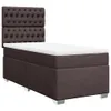 Möbel Boxspringbett mit Matratze Dunkelbraun 90x200 cm Produktbild-Vorschau 2