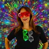 LED Brillen Partybrille, 4 Farben, leuchtet, blinkt / Produktbild-Vorschau 2
