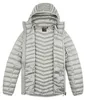 Hannah Ary Lady Jacket Light Gray Stripe 38 Outdoorová Náhľad obrázku produktu 2