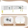 okwish TV-Schrank TV-Lowboard mit Goldenen Beinen und Produktbild-Vorschau 5