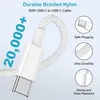 Câble USB-C vers USB-C 60W pour iPhone 17 Pro Max iPhone 16 Voir les images du produit 4