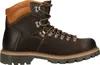 A single brown leather hiking boot is shown from the side against a white background. Anteprima dell’immagine prodotto