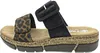 Rieker Donna Pantolette Leopard/Marrone Anteprima dell’immagine prodotto 18