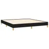 vidaXL Bettgestell ohne Matratze Schwarz 180x200 cm Stoff Produktbild-Vorschau 3