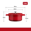 Homelux 20cm Topf Induktions Kochtöpfe mit Deckel, Produktbild-Vorschau 8