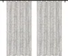 Fertige Vorhänge mit Kräuselband 140x260 cm 2 Stücke Grau Produktbild-Vorschau 1