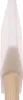 A close-up of the head of a plastic hammer with a wooden handle. Voir les images du produit