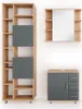 Badmöbel-Set Vicco Ilias Eiche 3 Teile, mit Unterschrank 60 Produktbild-Vorschau 1