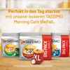A marketing image showing multiple TASSIMO Morning Café coffee pods and cups, with promotional text. Anteprima dell’immagine prodotto