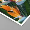 Poster - Poster ohne Rahmen - Himmlisch Vogel Blume - Produktbild-Vorschau 2