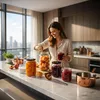 Glazen pot van 1000 ml Productafbeelding-voorbeeld 9