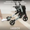 AREBOS ľahký rolátor, rolátory, 6-pozičné nastavenie výšky, Náhľad obrázku produktu 8