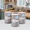 Set mit 3 Keramikbehältern für Kaffee, Tee und Zucker Produktbild-Vorschau 4