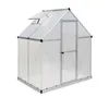 Palram - Canopia Aluminium Gewächshaus Mythos 64 Silber Produktbild-Vorschau 1