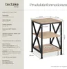 TecTake 404264, Boční/koncový kávový stolek, Dřevo Náhled obrázku produktu 5