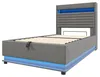 Łóżko tapicerowane 90x200 cm z hydraulicznym pojemnikiem, Podgląd zdjęcia produktu 13