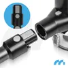 Close-up view of two parts of a vacuum cleaner, showing how they connect. Podgląd zdjęcia produktu