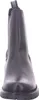 A studio shot of a single black Chelsea boot. Voir les images du produit