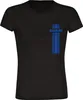 multifanshop Damen T-Shirt - Duisburg - Streifen, schwarz, Produktbild-Vorschau 1
