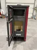 Kaminofen mit Backfach PRITY K2 GT F Burgundy – 8,1kW, A+ Produktbild-Vorschau 5