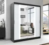 Schwebetürenschrank, 2-türig Schrank! Moderne Garderobe für Produktbild-Vorschau 1