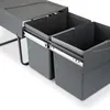 emuca 8199523 Abfallsorter 30 (2x15) Liter Abfallvolumen Produktbild-Vorschau 5