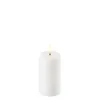 UYUNI Lighting LED Kerze PILLAR 5,8 x 10 cm weiß Produktbild-Vorschau 2