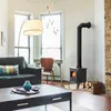 A living room scene with a fireplace, sofa, coffee table, and desk. Anteprima dell’immagine prodotto