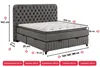 Pointhome Bss Bedding Boxspringbett Set 180x200 cm, Fluffy, Produktbild-Vorschau 5