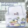 LocknLock  Classic mit Griff, Ablaufgitter 6,50L 295 x 230 Anteprima dell’immagine prodotto 8